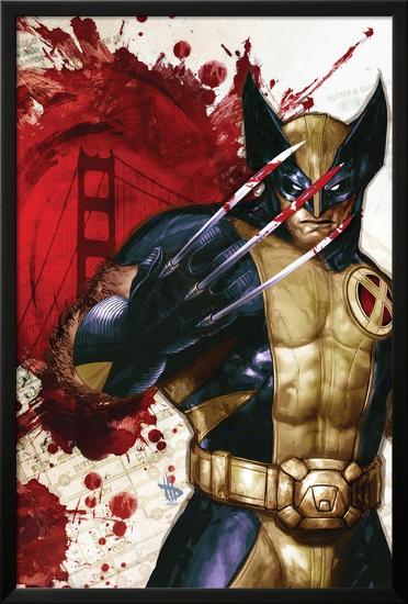 Wolverine: Manifest Destiny No.1 Cover: Wolverine-Dave Wilkins-Lamina Framed Poster