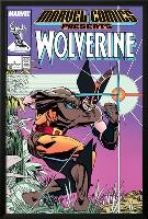 Wolverine No. 1 Cover: Wolverine-Walt Simonson-Lamina Framed Poster