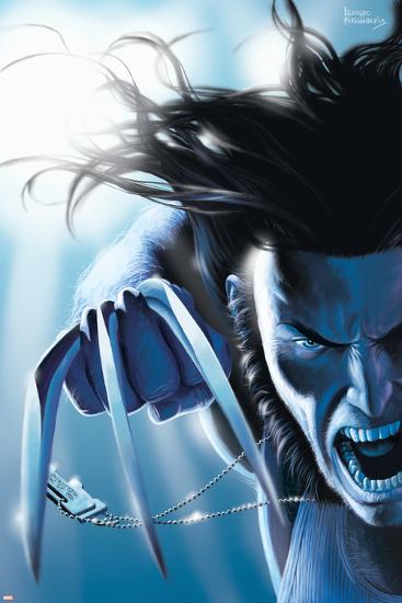 Wolverine No.11 Cover: Wolverine-Leandro Fernandez-Lamina Framed Poster