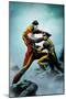 Wolverine No.4 Cover: Wolverine and Colossus Fighting-Jae Lee-Mounted Poster