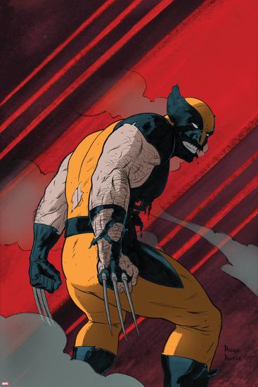 Wolverine No.5.1 Cover-Paolo Rivera-Lamina Framed Poster