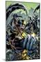 Wolverine: The Best There is No.10 Cover: Wolverine Screaming and Fighting-Bryan Hitch-Mounted Poster