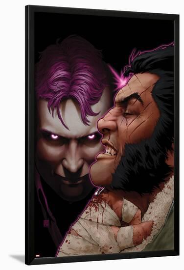 Wolverine & The X-Men: Alpha & Omega No.4 Cover: Wolverina and Kid Omega-John Tyler Christopher-Lamina Framed Poster