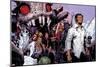 Wolverine & The X-Men No.3: Iceman, Kitty Pryde, Quentin Quire, Broo, Beast, Wolverine, and Others-Chris Bachalo-Mounted Poster