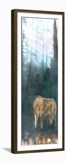 Wolves Merged-Murray Murray Henderson Fine Art-Framed Premium Giclee Print