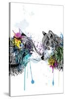 Wolves-Karin Roberts-Stretched Canvas