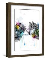 Wolves-Karin Roberts-Framed Art Print