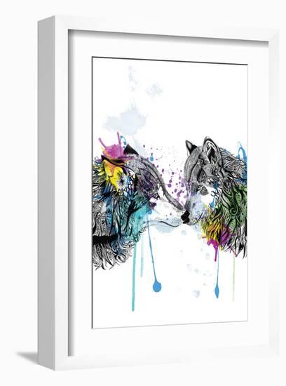 Wolves-Karin Roberts-Framed Art Print