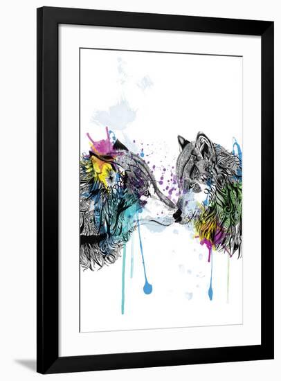 Wolves-Karin Roberts-Framed Art Print