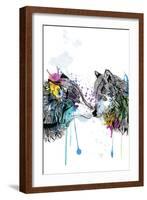 Wolves-Karin Roberts-Framed Art Print