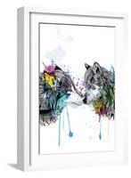 Wolves-Karin Roberts-Framed Art Print