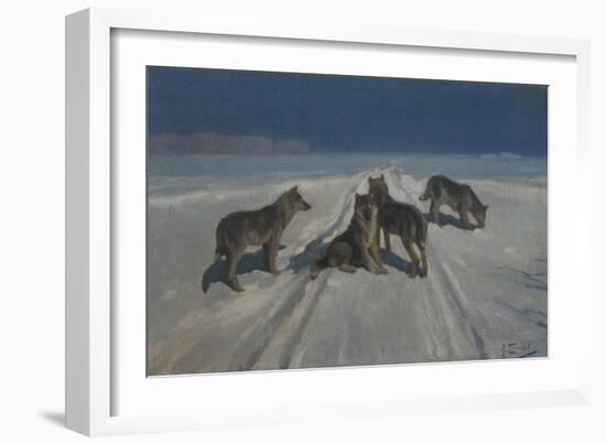 Wolves-Alexei Stepanovich Stepanov-Framed Giclee Print