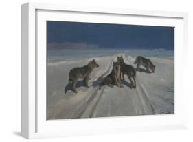 Wolves-Alexei Stepanovich Stepanov-Framed Giclee Print