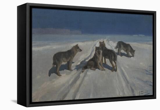 Wolves-Alexei Stepanovich Stepanov-Framed Stretched Canvas