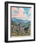 Wolves-Ron Jenkins-Framed Art Print