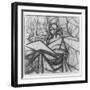 Woman, 1914-15-Alexander Bogomazov-Framed Giclee Print