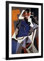 Woman, 1915-17-Juan Gris-Framed Giclee Print