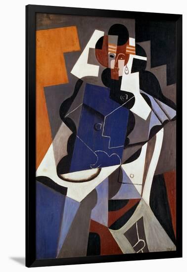 Woman, 1915-17-Juan Gris-Framed Giclee Print