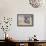 Woman Adjusting the Blinds, Japanese Wood-Cut Print-Lantern Press-Framed Stretched Canvas displayed on a wall