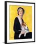 "Woman and Airedale,"May 13, 1933-Charles W. Dennis-Framed Giclee Print