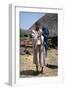 Woman and baby in a village near the Blue Nile Falls, Ethiopia-Vivienne Sharp-Framed Photographic Print