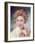 Woman and Bouquet, Woof-Charles Woof-Framed Photographic Print