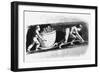 Woman and Boy Drawing a Corve Containing 3-4 Cwt of Coal, Bolton, Lancashire, 1848-null-Framed Giclee Print
