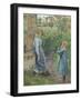 Woman and Child at the Well, 1882-Camille Pissarro-Framed Giclee Print