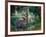 Woman and Child in a Garden, C.1883-84-Berthe Morisot-Framed Giclee Print