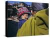 Woman and Child, Kathmandu, Nepal, Asia-Gavin Hellier-Stretched Canvas