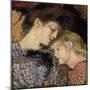 Woman and Child (Madame Georges Lemmen and Lise), 1907-Georges Lemmen-Mounted Giclee Print