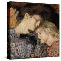 Woman and Child (Madame Georges Lemmen and Lise), 1907-Georges Lemmen-Stretched Canvas
