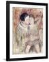 Woman and Child (Mathilde Holding a Child), C.1900-Mary Cassatt-Framed Giclee Print