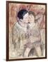 Woman and Child (Mathilde Holding a Child), C.1900-Mary Cassatt-Framed Giclee Print