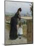 Woman and child on a balcony, 1872-Berthe Morisot-Mounted Premium Giclee Print