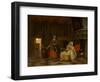 Woman and Child with Serving Maid, 1663-1665-Pieter de Hooch-Framed Giclee Print