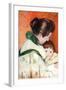 Woman and Child-Mary Cassatt-Framed Art Print