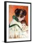 Woman and Child-Mary Cassatt-Framed Art Print