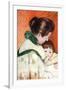 Woman and Child-Mary Cassatt-Framed Art Print