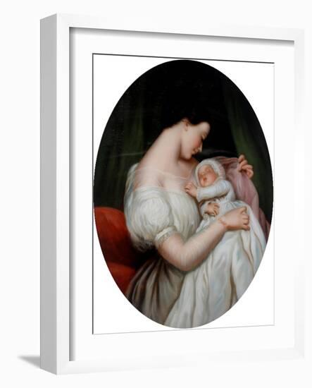 Woman and Child-null-Framed Giclee Print