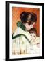 Woman and Child-Mary Cassatt-Framed Art Print