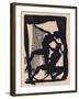 Woman and Devil (Ink and Tempera on Paper)-Konstantin Andreevic Somov-Framed Giclee Print