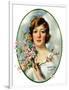 "Woman and Dogwood,"May 1, 1926-William Haskell Coffin-Framed Giclee Print