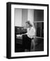 Woman and File Cabinet-Philip Gendreau-Framed Photographic Print