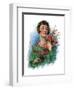 "Woman and Flowering Twigs,"May 21, 1927-William Haskell Coffin-Framed Giclee Print