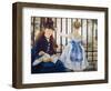 Woman and Girl at St. Lazare Train Station, 1873-Edouard Manet-Framed Giclee Print