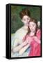 Woman and Girl-Mary Cassatt-Framed Stretched Canvas