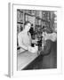 Woman and Grocer-Philip Gendreau-Framed Photographic Print