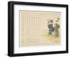 Woman and Her Attendant in Spring Field, C.1818-29-Sat? Gyodai-Framed Giclee Print