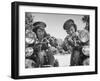 Woman and Her Daughter Sharing Interest in Motorcycle Racing-Sam Shere-Framed Photographic Print